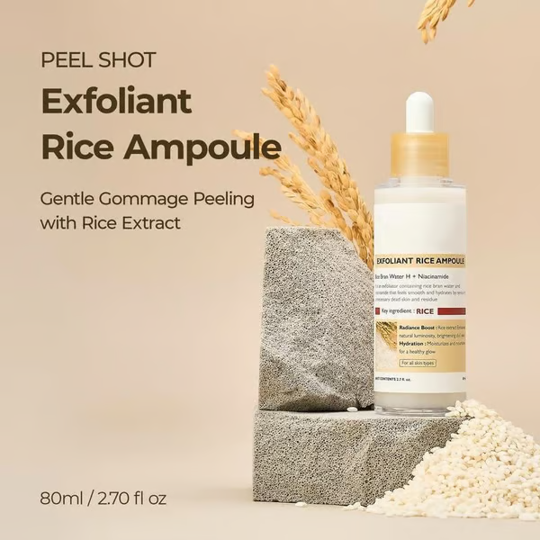 LOVILDS Peel Shot Glow Rice Ampoule Duo