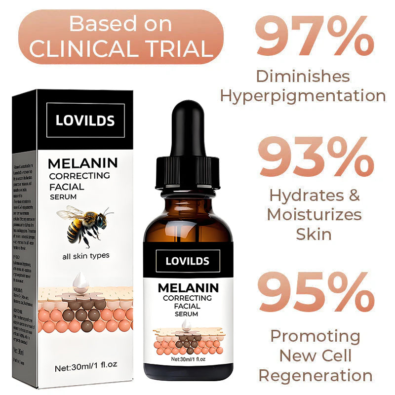 🌞 SUMMER BLOWOUT! 80% OFF! 🔥 LAST DAY!)✨Fast Dark Spot Remover-LOVILDS™ Melanin Correcting Facial Serum