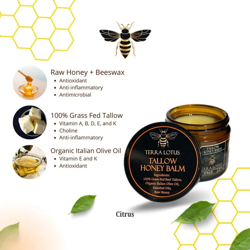 HZA Natural Beauty Cream is handcrafted with shea butter and raw honey