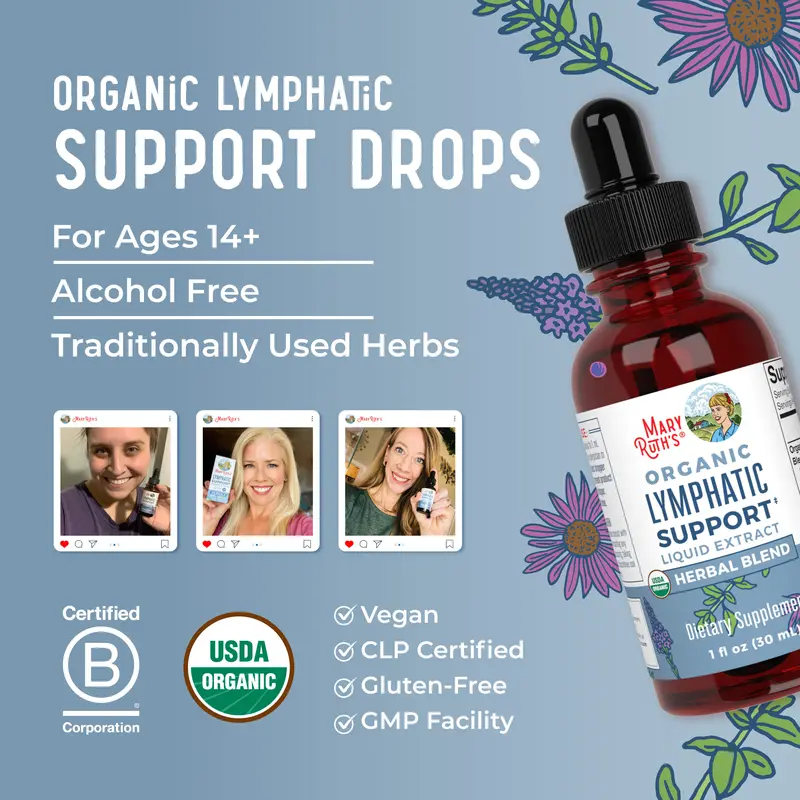 Medazy™ USDA Herbal Blend Lymph Drops