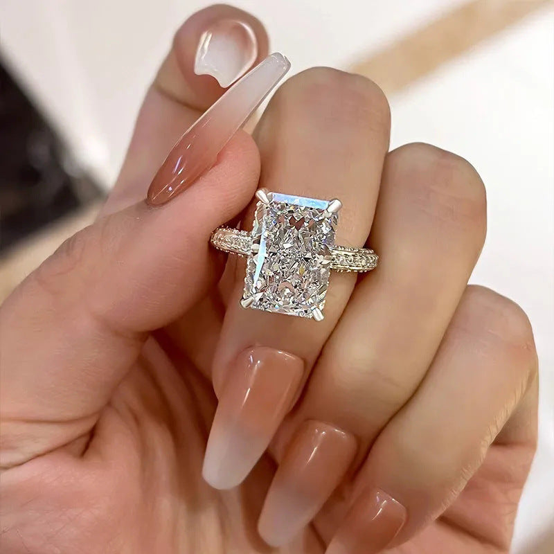 đMagnetology Moissanite Diamond RingđLAST DAY SALE - 80% OFFTAILEDEN