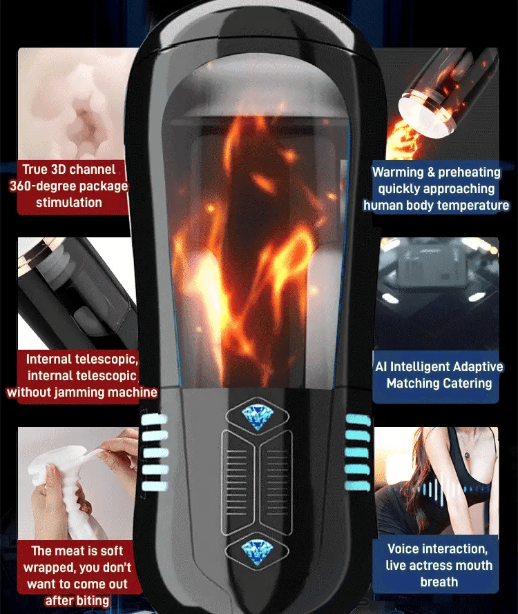 【Discreet Delivery】-Smart Suction & Stroke Device – Fully Automated for Effortless Enjoyment