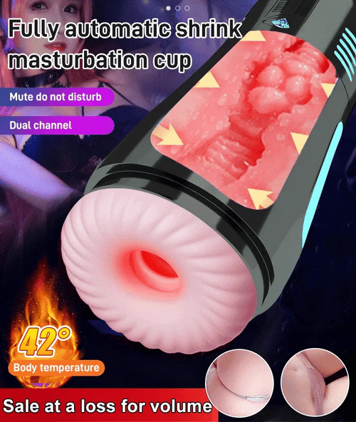 【Discreet Delivery】-Smart Suction & Stroke Device – Fully Automated for Effortless Enjoyment
