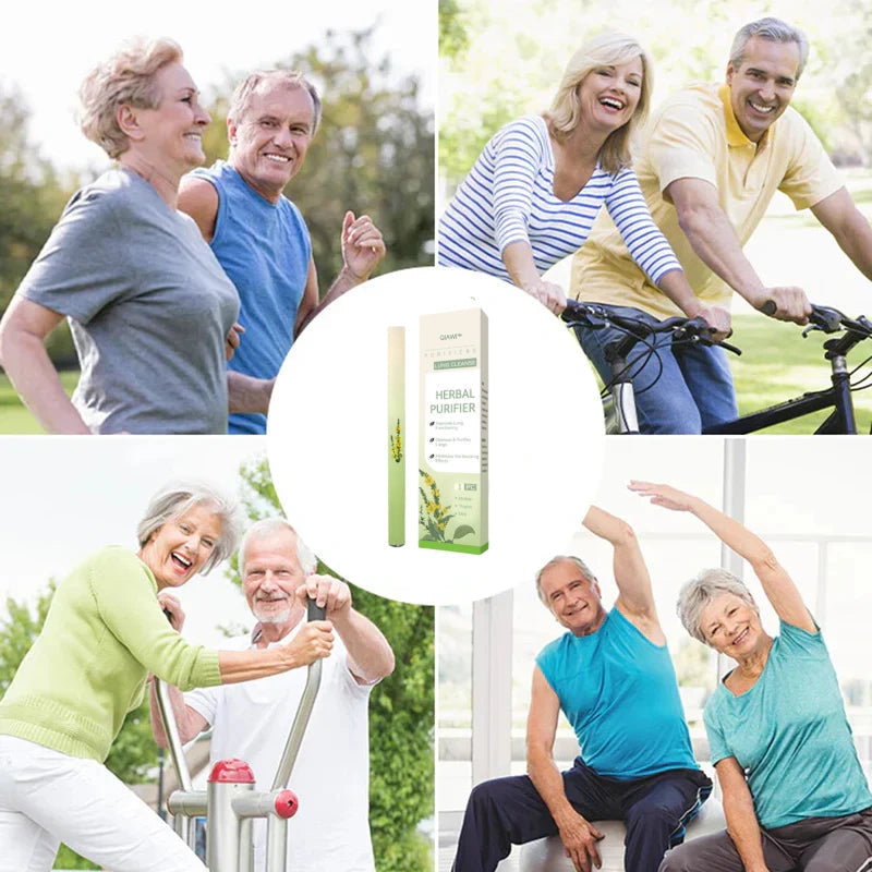 Breathe Qooes™ Mullein Relaxation Stick – Soothes Lungs, Detoxifies, Freshens Breath